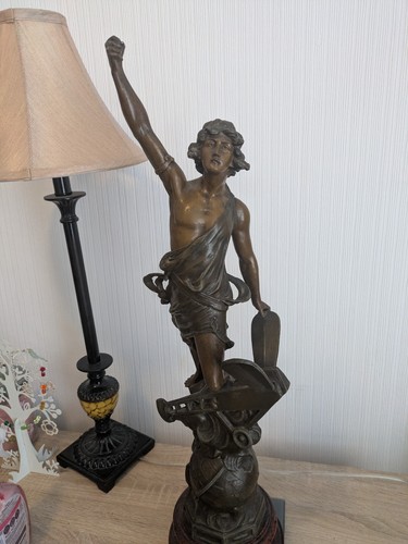 Antique french spelter - french,