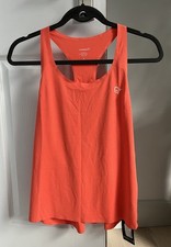 Norrona Femud Tech Singlet/Vest Top, Size S, Orange Alert, Racer back, Tank