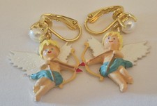 Les Nereides earrings. Angel