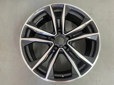 1x Alloy Wheel 19 Inch 8.0" 5x112 47ET Gloss Black 8008616 BMW F39 X1 F48 Mg