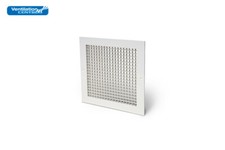 Aluminium egg crate grille white ventilation office ceiling supply extract vent