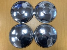 9 " Vintage Chrome Hub Caps -