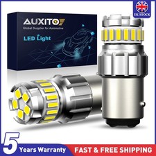 2Pcs 1157 BAY15D P21/5w White