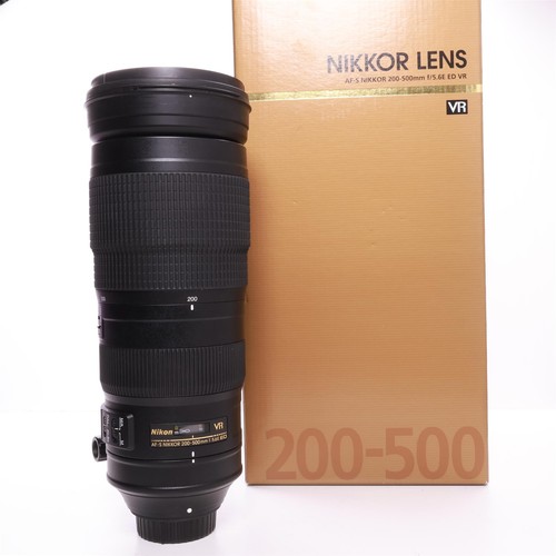 Nikon nikkor 200 500mm - nikon,
