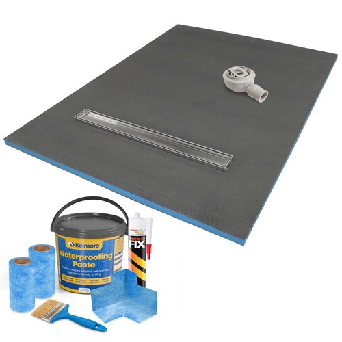 Wetroom linear shower tray - wetroom,