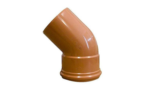 110mm single elbow bend - 4",