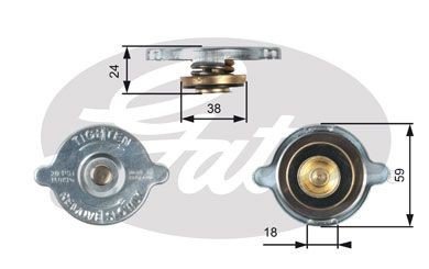 Gates radiator cap - gates,