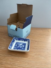 Blue Italian Spode 75mm Square