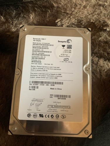 Seagate barracuda 160gb - 160gb, 3.5''