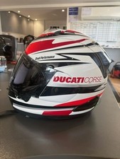 Ducati Arai RX-7 V Crash