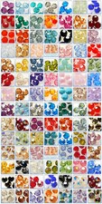 Genuine Swarovski 5000 Round Beads 100+ Colours & Many Sizes * L-W*