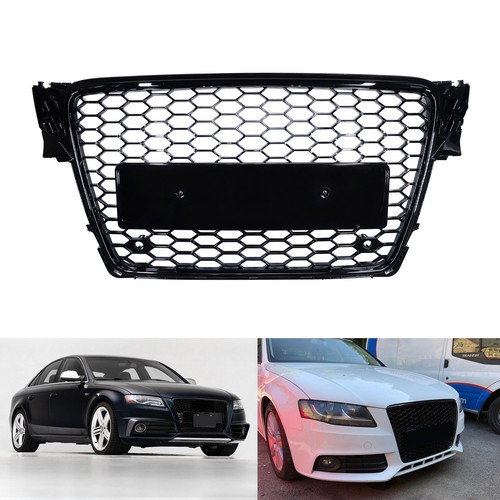 Gloss black honeycomb grill - gloss,