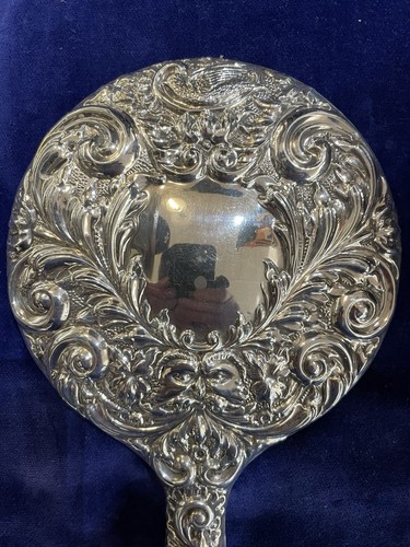 Sterling silver hand - sterling, mirror