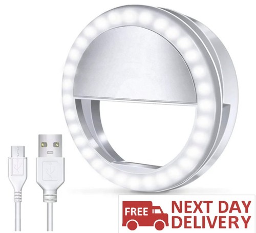 Rechargeable selfie ring light - selfie,