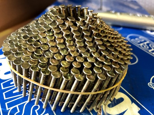 Wire collated coil nails - wire,