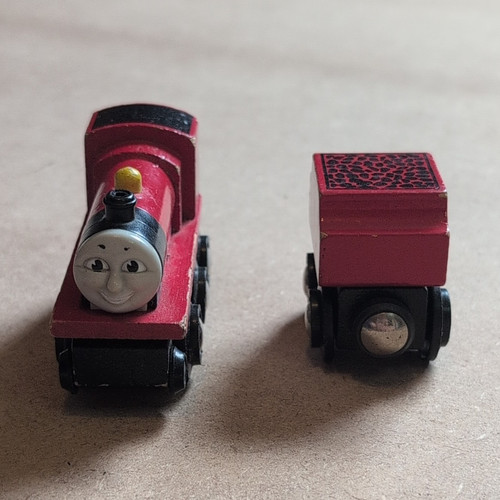 Brio wooden toy train engine - toy, &