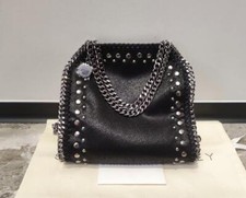 Stella McCartney Falabella Studs Chain Shoulder Bag Black Women's Bag