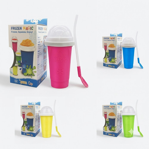 Slushy cup maker squeeze - maker,