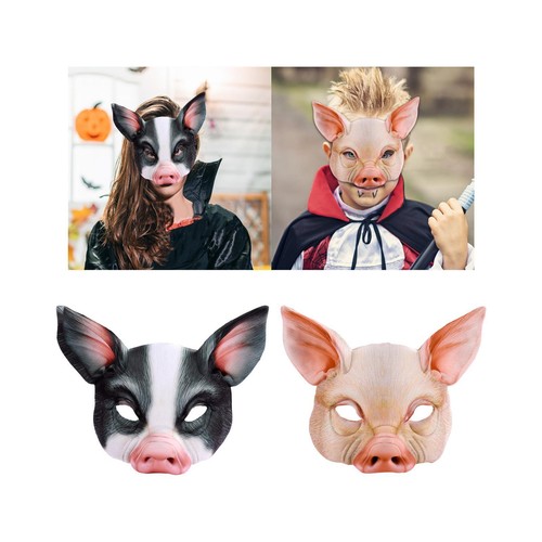 Half face animal cosplay - face,