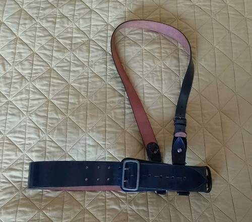 Vintage leather sam browne - leather,