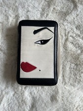 NEW Lulu Guinness Face Zip