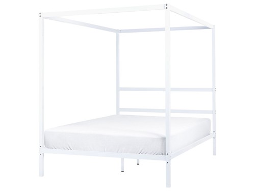 Four poster bed metal lestards - bed,