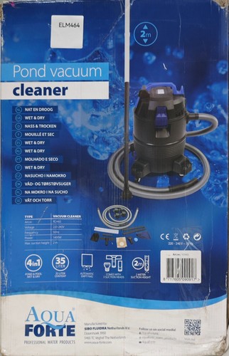 Aquaforte rd465 pond - rd465, vacuum