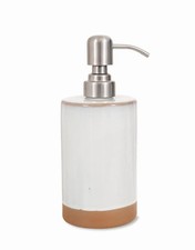 Rustic Ceramic Soap Dispenser