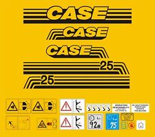 Case CK25 Mini Digger Decal set.