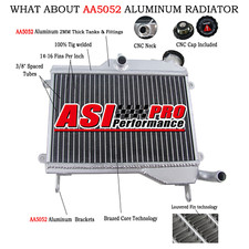 Upgraded Aluminium Radiator