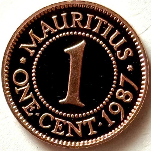 Mauritius cent 1987 - mauritius, 1