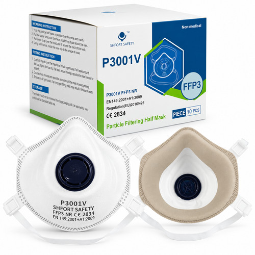 Ffp3 valved dust masks - x,