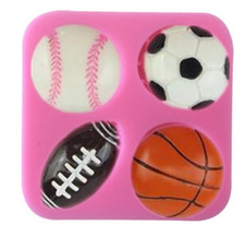 Silicone Balls Mould Sports