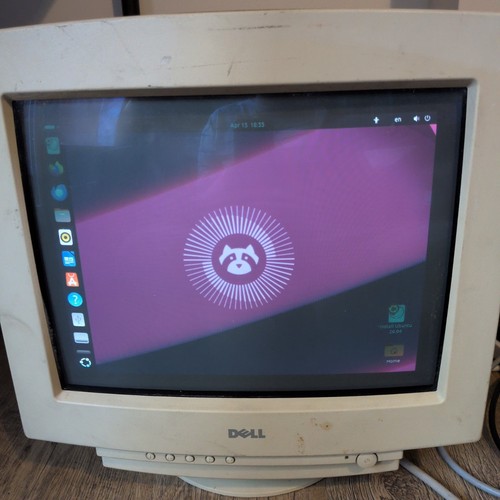 Dell m770 inch crt - crt, screen
