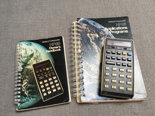 Vintage hewlett packard hp25 - packard,