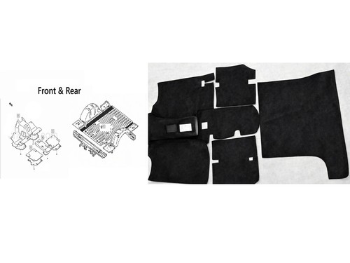 Suzuki samurai complete felt - samurai,