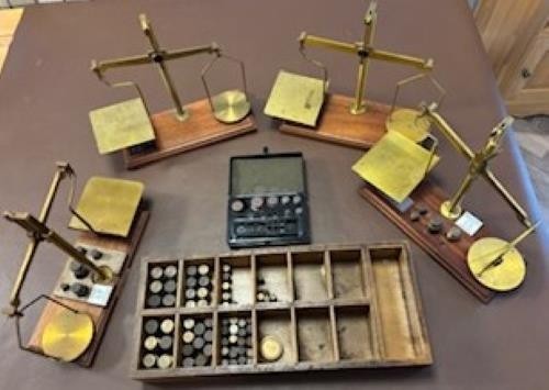 Vintage post office scales and - vintage,