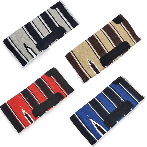 Western saddle pad with - , inch