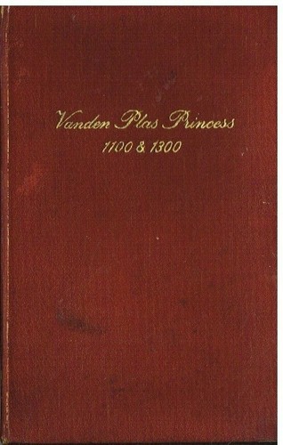 Vanden plas princess 1100 - vanden,