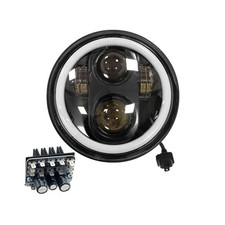 FARO A LED VESPA PX 125 150 200 SIEM OMOLOGATO FANALE ANTERIORE LUCE BIANCA
