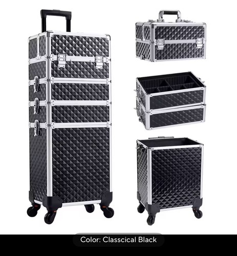 Makeup trolley case detachable - trolley,
