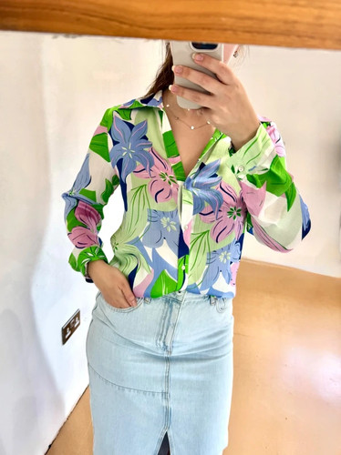 Zara floral shirt fis - floral,