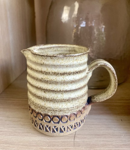 Broadstairs studio pottery jug - studio,