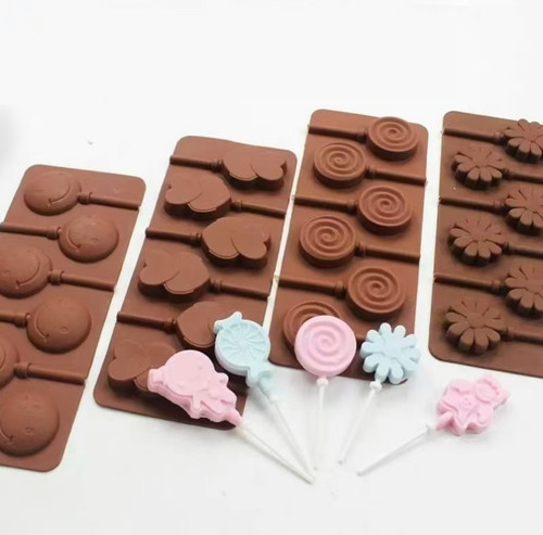 Silicone lollipop chocolate - lollipop,