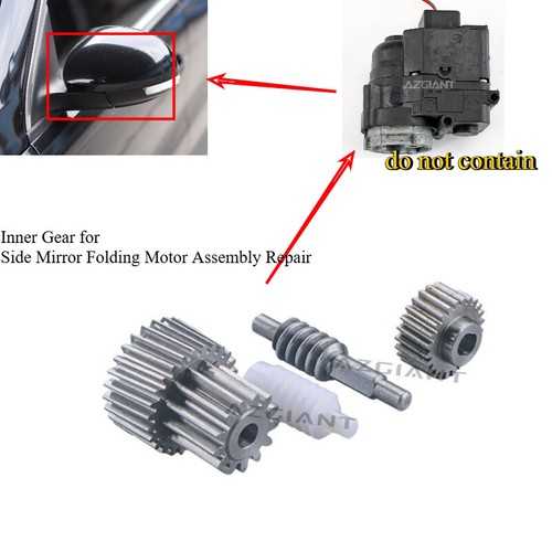 Side wing mirror folding - side,