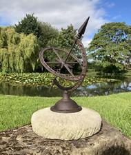 GARDEN CAST IRON ARMILLARY