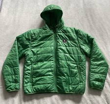 Guinness® Green Quilted Hooded Jacket – Official Merchandise – Size XL