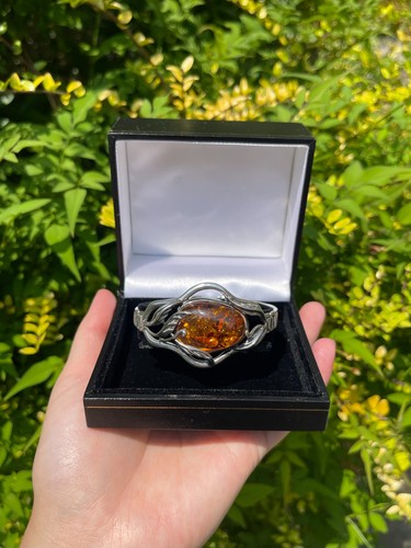 Vintage amber 925 - vintage,