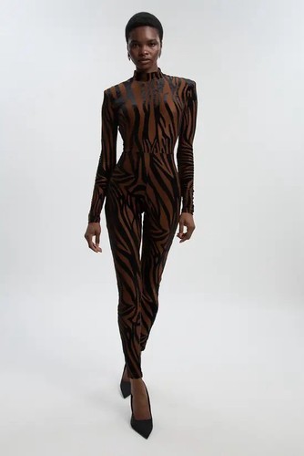 Karen millen stretch - stretch, velvet
