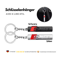 Audi S-Line Keyring L High Quality Metal L 2 variants to choose from